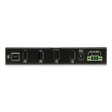 Tripp Lite USB 2.0 Mini Hub, 4 Ports, Black (TRPU223004IND) Each