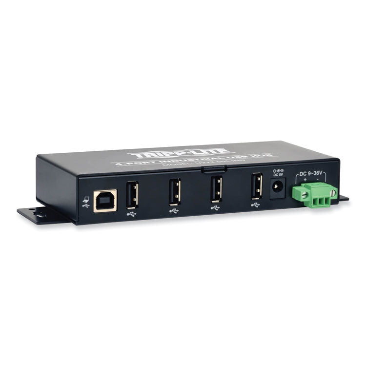 Tripp Lite USB 2.0 Mini Hub, 4 Ports, Black (TRPU223004IND) Each
