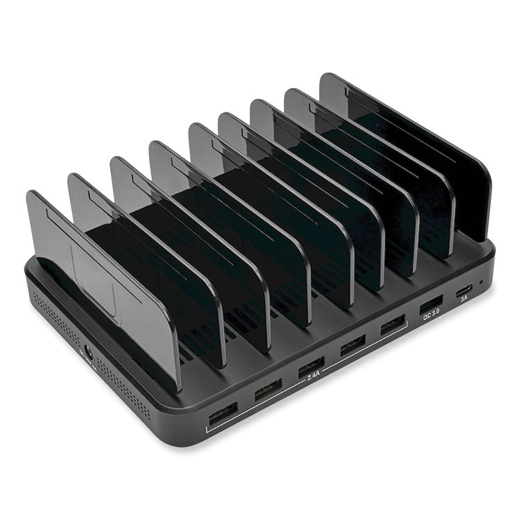Tripp Lite USB Charging Station with Quick Charge 3.0, 7 Devices, 4.9 x 2.6 x 6.6, Black (TRPU280007CQCST) Each