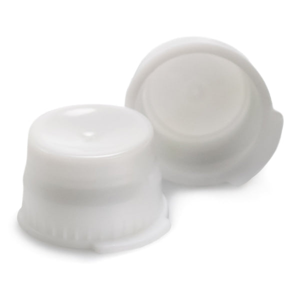 McKesson Tube Closure Polyethylene Snap Cap White 13 mm For Use with 13 mm Blood Drawing Tubes, Glass Test Tubes, Plastic Culture Tubes NonSterile (1082101_BG) 1000/BG