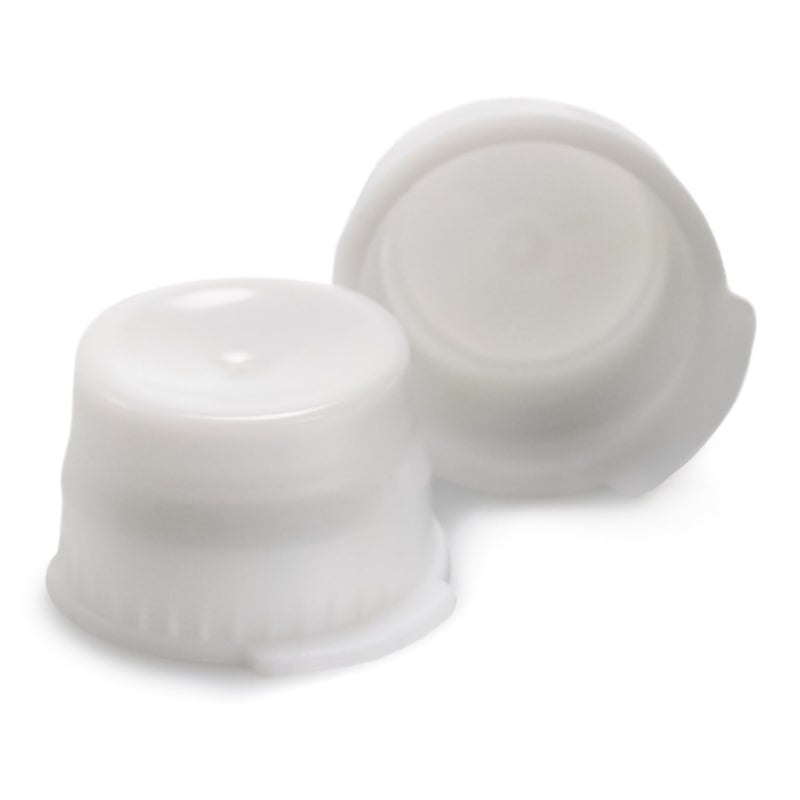 McKesson Tube Closure Polyethylene Snap Cap White 13 mm For Use with 13 mm Blood Drawing Tubes, Glass Test Tubes, Plastic Culture Tubes NonSterile (1082101_BG) 1000/BG
