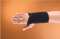 Modabber™ Wrist Brace Aluminum / Neoprene Right Hand Black One Size Fits Most (703750_EA) 1/EA