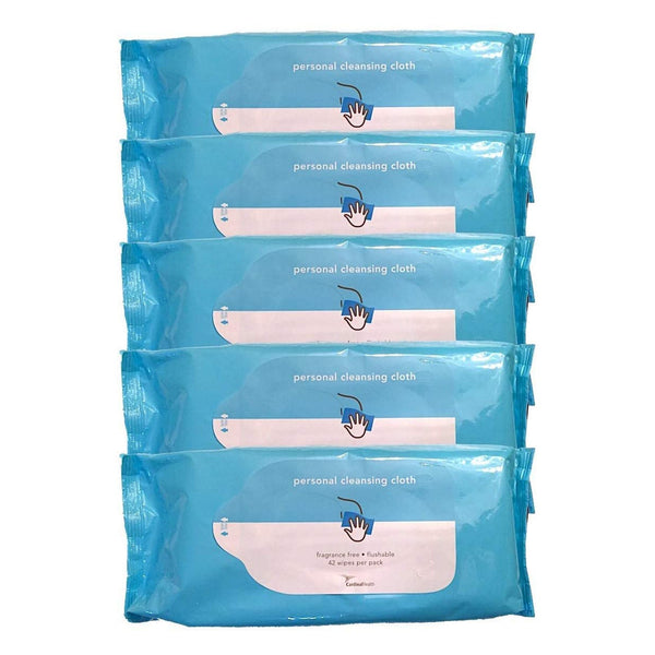 Cardinal Health™ Personal Cleansing Wipe Soft Pack Unscented 42 Count (1009392_PK) 1/PK