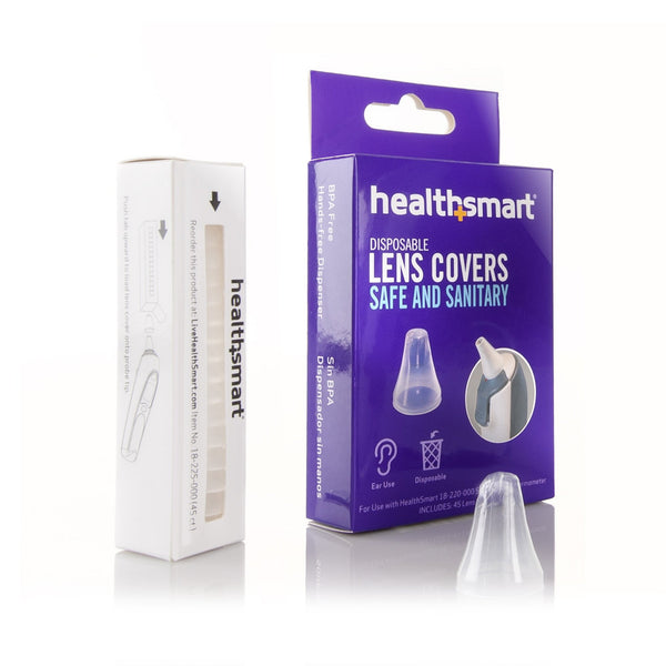 HealthSmart® Tympanic Thermometer Probe Cover For use with HealthSmart Standard Digital Ear Thermometer 45 per Box (1053203_BX) 45/BX