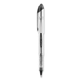 uniball® VISION ELITE Hybrid Gel Pen, Stick, Bold 0.8 mm, Black Ink, White/Black/Clear Barrel (UBC61231) Each