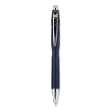 Jetstream Retractable Hybrid Gel Pen, Fine 0.7 mm, Black Ink, Blue/Silver Barrel, Dozen (UBC62152) 1 Dozen