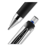 uniball® 207 Impact Gel Pen, Retractable, Bold 1 mm, Blue Ink, Black/Blue Barrel (UBC65871) Each