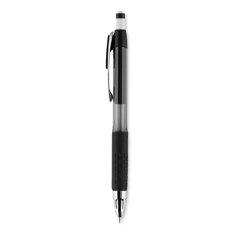 uniball® 207 Mechanical Pencil, 0.7 mm, HB (#2), Black Lead, Black Barrel, Dozen (UBC70126) 1 Dozen