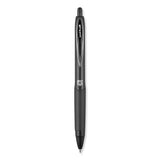 uniball&trade; 207 Plus+ Gel Pen, Retractable, Medium 0.7 mm, Black Ink, Black Barrel, 36/Pack (UBC70455) Pack of 36