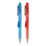 uniball® Chroma Mechanical Pencils with Tube of Lead/Erasers, 0.7 mm, HB (#2), Black Lead, Assorted Barrel Colors, 2/Pack (UBC90192) Pack of 2