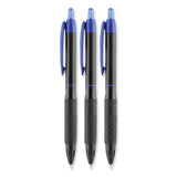 uniball® 307 Gel Pen, Retractable, Medium 0.7 mm, Blue Ink, Blue Barrel, 3/Pack (UBC1927593) Pack of 3