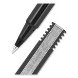 uniball® Roller Ball Pen, Stick, Extra-Fine 0.5 mm, Black Ink, Black Barrel, 72/Pack (UBC2013565) Pack of 72