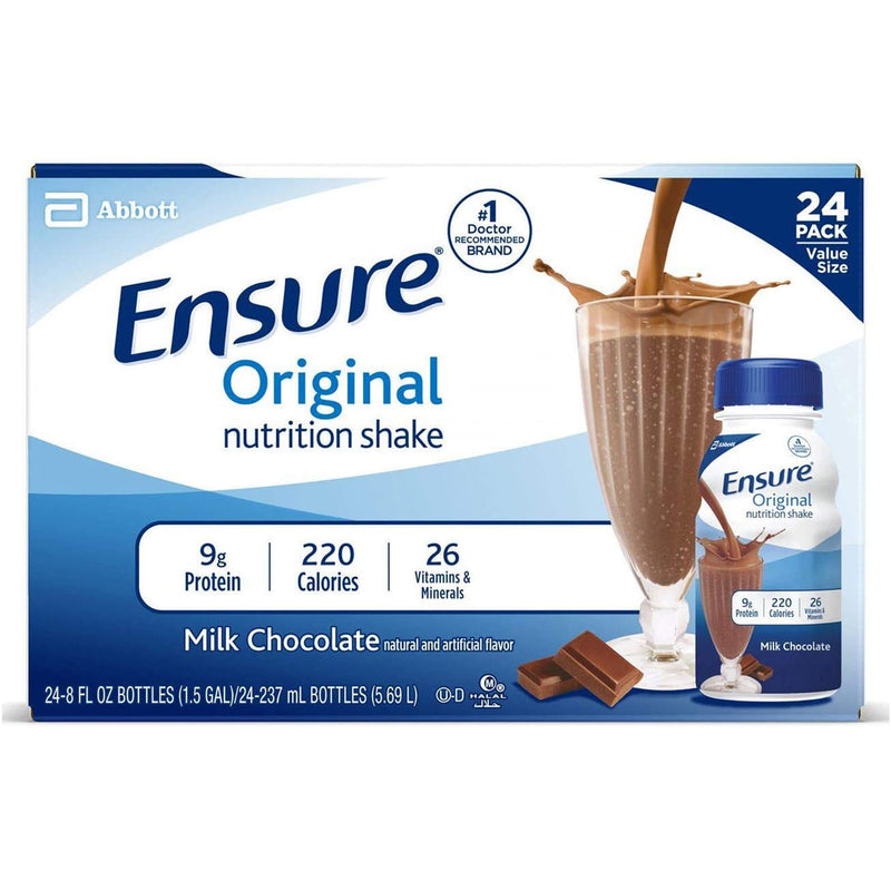Ensure® Original Shake Oral Supplement Milk Chocolate Flavor Liquid 8 oz. Bottle (649270_PK) 6/PK