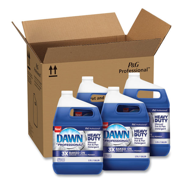 Dawn® Professional Heavy-Duty Manual Pot/Pan Dish Detergent, Original Scent, 1 gal Bottle, 4/Carton (PGC08837)