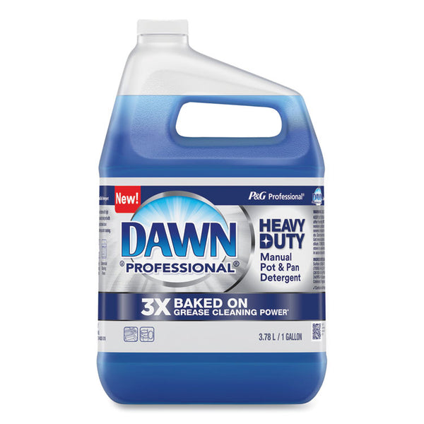 Dawn® Professional Heavy-Duty Manual Pot/Pan Dish Detergent, Original Scent, 1 gal Bottle, 4/Carton (PGC08837)