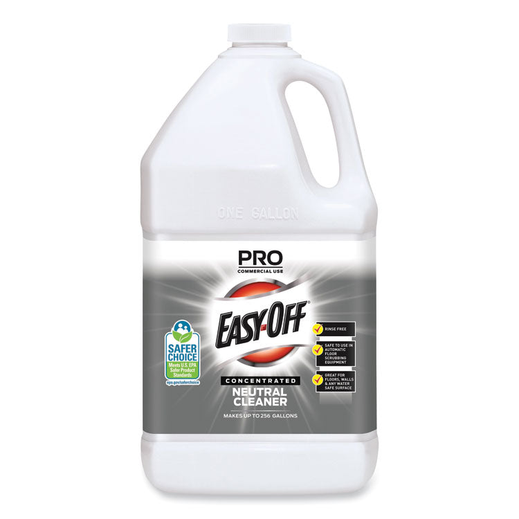 Professional EASY-OFF® Concentrated Neutral Cleaner, 1 gal bottle 2/Carton (RAC89770CT) Case of 2