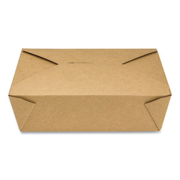 GEN Reclosable Kraft Take-Out Box, 76 oz, Paper, 200/Carton (GENPAPERBOX3)