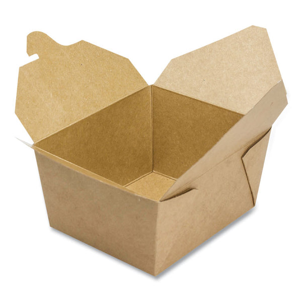 GEN Reclosable Kraft Take-Out Box, 30 oz, Paper, 450/Carton (GENPAPERBOX1)