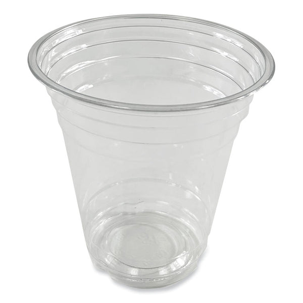 Boardwalk® Clear Plastic Cold Cups, Squat, 12 oz, PET, 1,000/Carton (BWKPET12S)