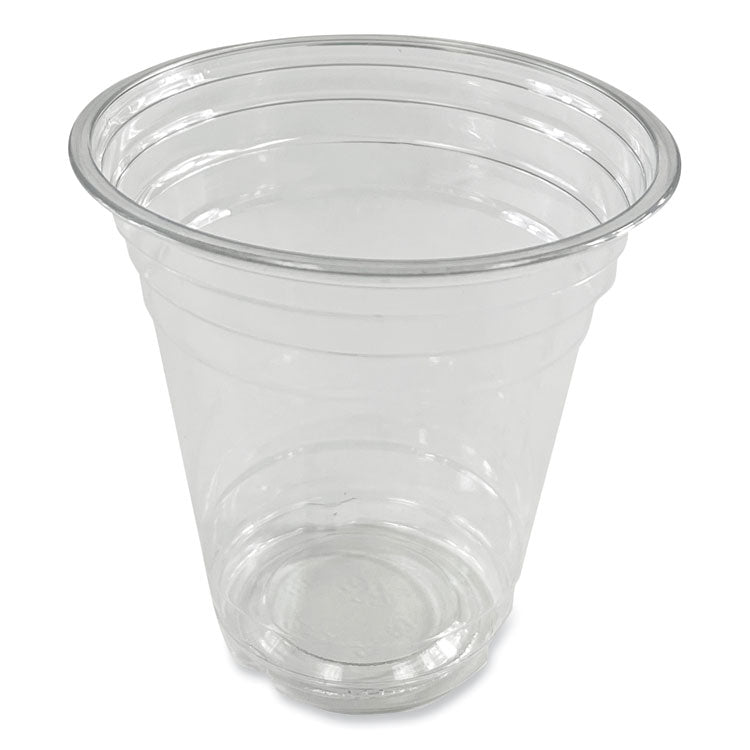 Boardwalk® Clear Plastic Cold Cups, Squat, 12 oz, PET, 1,000/Carton (BWKPET12S) Case of 1000