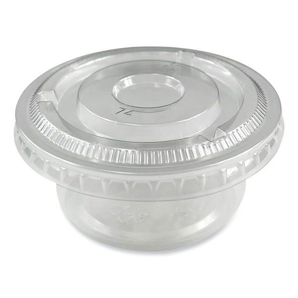 Boardwalk® Souffle/Portion Cups, 3.25 oz, Polypropylene, Translucent, 2,500/Carton (BWKPRTN325TS)