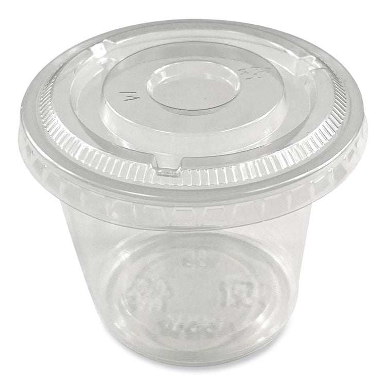 Boardwalk® Souffle/Portion Cups, 5.5 oz Polypropylene, Translucent, 2,500/Carton (BWKPRTN55TS)