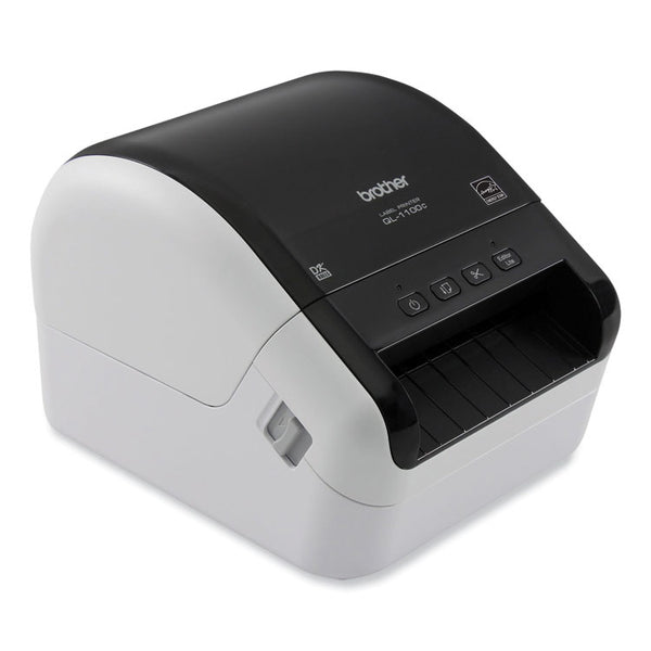 Brother QL-1100C Wide Format Professional Label Printer, 69 Labels/min Print Speed, 5.9 x 8.7 x 6.7 (BRTQL1100C)