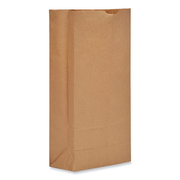 General Grocery Paper Bags, 50 lb Capacity, #25, 8.25" x 5.94" x 16.13", Kraft, 500 Bags (BAGGH25) Bundle of 500