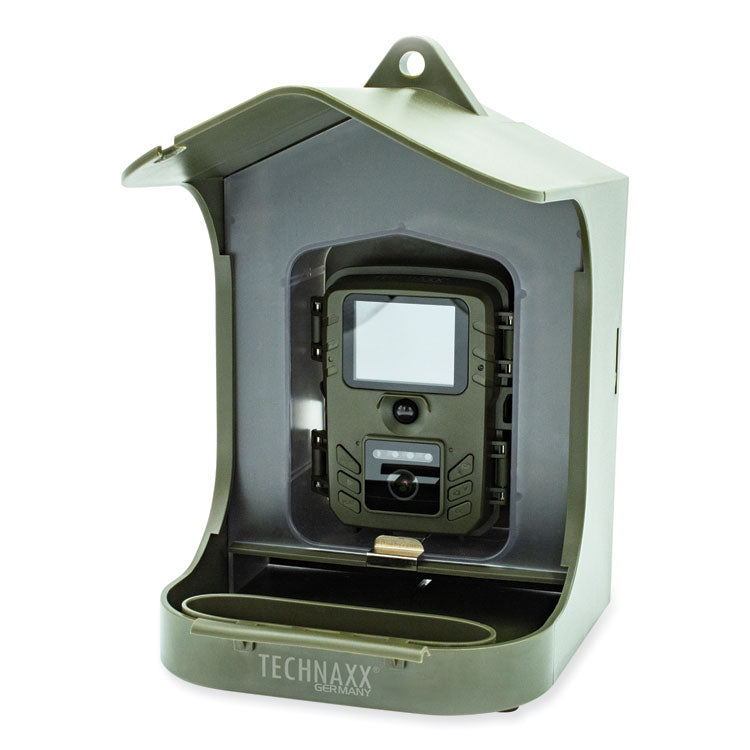TECHNAXX® Full HD Birdcam TX-165, 8 Mpixels, Black/Green (TAX4923) Each