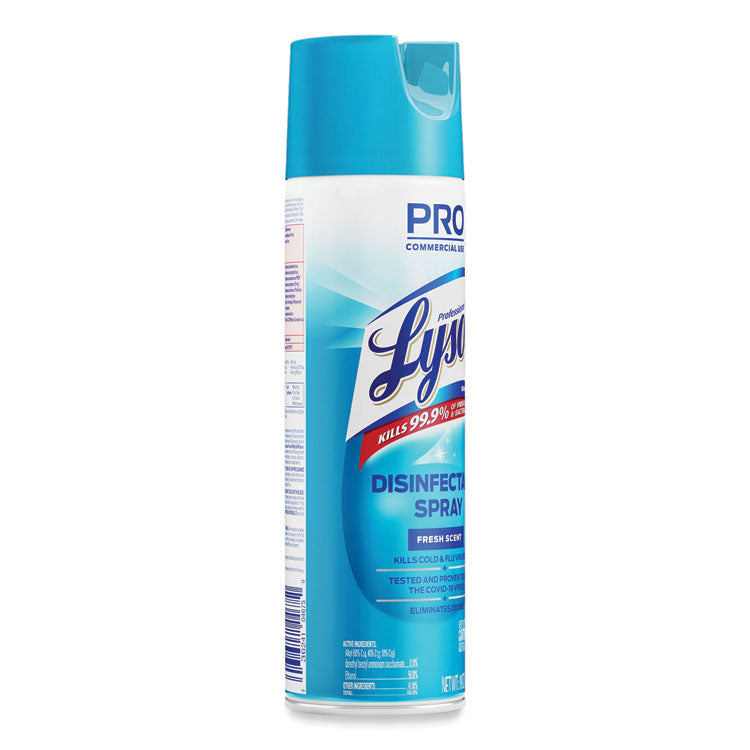 Professional LYSOL® Brand Disinfectant Spray, Fresh, 19 oz Aerosol Spray (RAC04675EA)