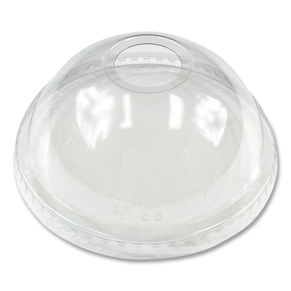 Boardwalk® PET Cold Cup Dome Lids, Fits 9 oz to 10 oz PET Cups, Clear, 1,000/Carton (BWKPET910DOME)