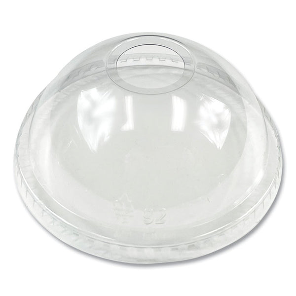 Boardwalk® PET Cold Cup Dome Lids, Fits 9 oz Squat/12 oz PET Cups, Clear, 1,000/Carton (BWKPET912DOME)