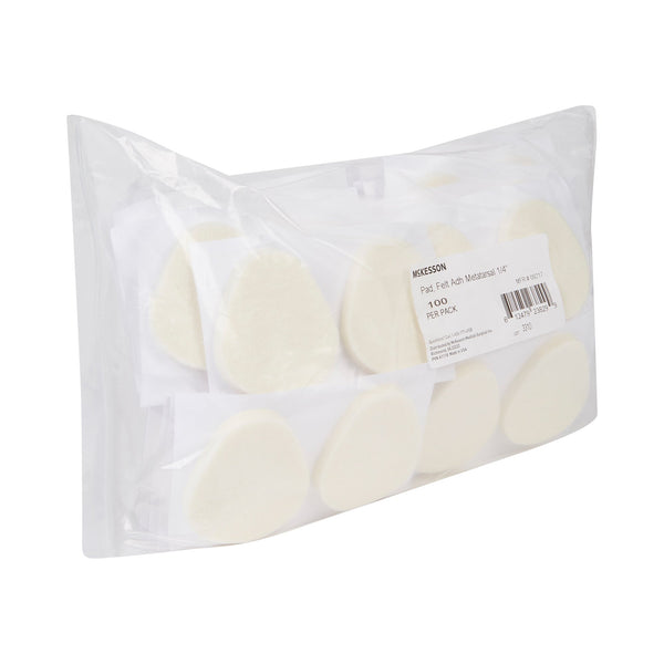 McKesson Protective Pad Size 106 - Large Adhesive Foot (1111081_PK) 100/PK