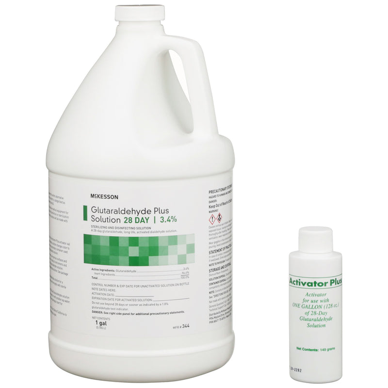 REGIMEN® Glutaraldehyde High-Level Disinfectant Activation Required Liquid 1 gal. Jug Reusable (862479_EA) 1/EA