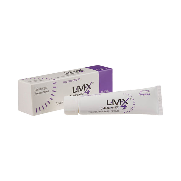 LMX® 4 Topical Pain Relief 4% Strength Lidocaine Cream 1.05 oz. (473547_EA) 1/EA