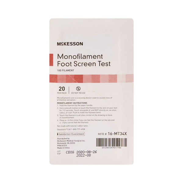McKesson Monofilament Sensory Test 10 Gram (1074987_CS) 480/CS