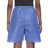 McKesson Exam Shorts Medium Blue SMS Adult Disposable (1197329_BG) 25/BG