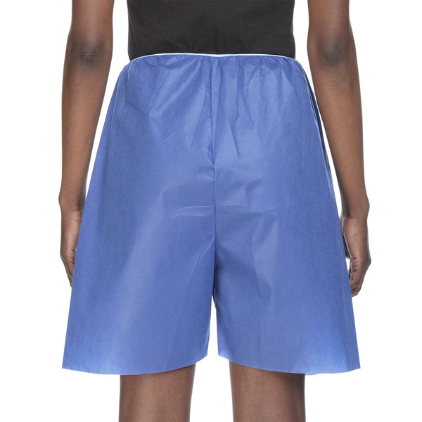 McKesson Exam Shorts Medium Blue SMS Adult Disposable (1197329_CS) 100/CS