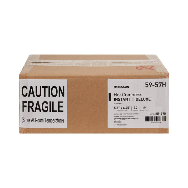McKesson Instant Hot Pack General Purpose Small Plastic Disposable (521484_CS) 24/CS