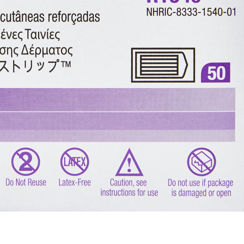 Steri-Strip™ Skin Closure Strip 1/8 X 3 Inch Nonwoven Material Reinforced Strip White (5779_PK) 1/PK