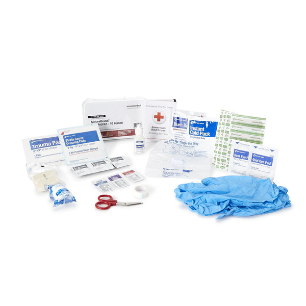 McKesson First Aid Kit 10 Person Plastic Case (1066508_EA) 1/EA