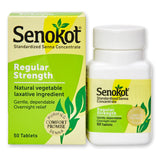 Senokot® Laxative Tablet 50 per Bottle 8.6 mg Strength Sennosides (830858_BT) 1/BT