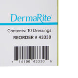 ComfortFoam™ Border Foam Dressing 3 X 3 Inch With Border Waterproof Backing Silicone Adhesive Square Sterile (946493_BX) 10/BX
