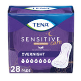 TENA® Sensitive Care Extra Coverage Bladder Control Pad 16 Inch Length Heavy Absorbency Super Absorbent Core One Size Fits Most (1009261_CS) 84/CS