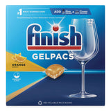 FINISH® Dish Detergent Gelpacs, Orange Scent, Box of 32 Gelpacs, 8 Boxes/Carton (RAC81053CT) Case of 8