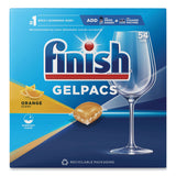 FINISH® Dish Detergent Gelpacs, Orange Scent, 54/Box, 4 Boxes/Carton (RAC81181CT) Case of 4