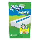 Swiffer® Sweeper XL Dry Refill Cloths, 16.9" x 9.8", White, 16/Box (PGC96826)