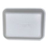 GEN Meat Trays, #3P, 8.7 x 6.6 x 1.1, White, 400/Carton (GEN3PWH)