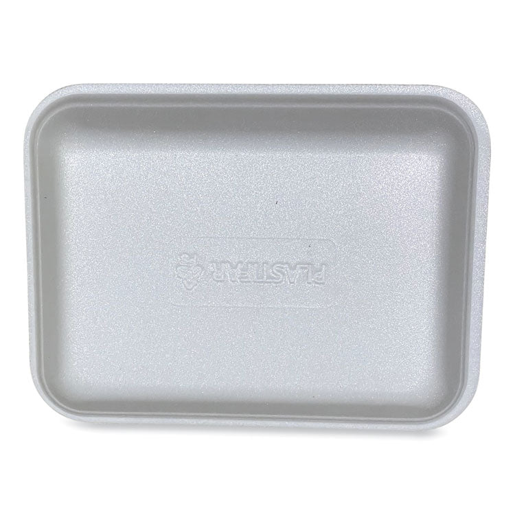 GEN Meat Trays, #3P, 8.7 x 6.6 x 1.1, White, 400/Carton (GEN3PWH)