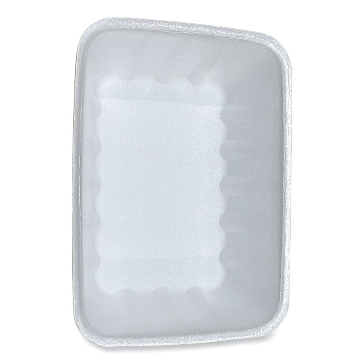 GEN Meat Trays, #42K, 8.75 x 6.32 x 2.25, White, 252/Carton (GEN42WH)